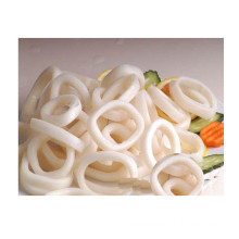 IQF frozen seafood whole cleaned frozen squid ring
